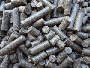 Sunflower husk pellets 68 mm x 16 mm