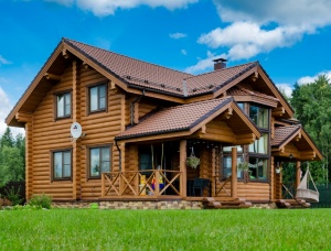 Cylinder Log Prefab Homes (Cub.Mtr)