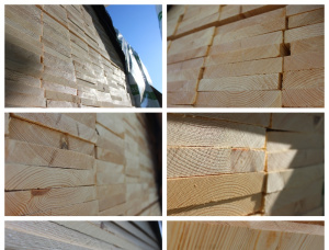 22 mm x 100 mm x 5100 mm KD R/S Heat Treated Spruce-Pine (S-P) Lumber