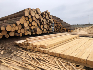 50 mm x 200 mm x 6000 mm GR   European spruce Lumber