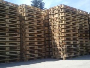 Douglas Fir EPAL Euro pallet 1200 mm x 800 mm x 150 mm