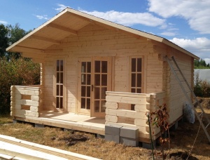 Dry Timber Prefab Garden Cabins (Design)