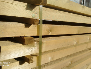 150 mm x 150 mm x 6000 mm KD R/S Pressure Treated European spruce Lumber