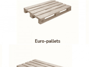 EPAL Europalette Sibirische Kiefer 1200 mm x 800 mm x 144 mm