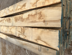 50 mm x 1000 mm x 2100 mm Tischplatte mit Baumkante Massivholz Eiche