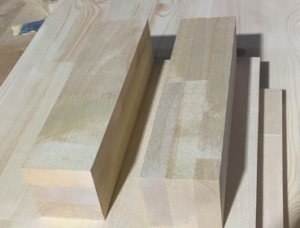 家具面板指接型态 (不连续桶板) 桦木 24 mm x 1220 mm x 2440 mm