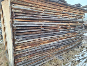 36 mm x 400 mm x 3000 mm AD R/S  Roble Madera aserrada