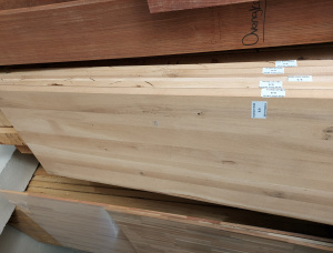 Цельноламельный мебельный щит Дуб турецкий (Quercus cerris) 44 мм x 650 мм x 2800 мм