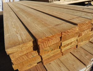 25 mm x 150 mm x 6000 mm KD R/S  Siberian Larch Lumber