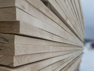 25 mm x 100 mm x 3000 mm KD R/S  Birch Lumber