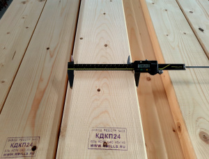 45 mm x 145 mm x 6000 mm KD S4S  European spruce Lumber