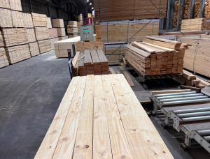 50 mm x 100 mm x 400 mm KD R/S Heat Treated Taeda Pine Madera aserrada