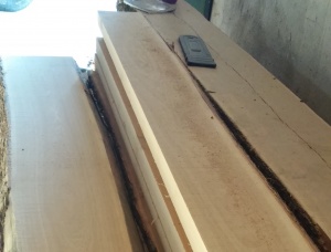 52 mm x 300 mm x 4000 mm Oak Flitch