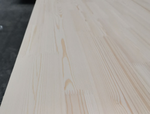 Armand Pine (Pinus Armandi) Glued (Discontinuous stave) Furniture panel 18 mm x 1220 mm x 2440 mm