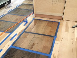 19 mm x 330 mm x 5800 mm Oak Laminated flooring