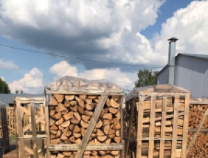 Высушенные на воздухе колотые дрова Граб обыкновенный 140 мм x 330 мм