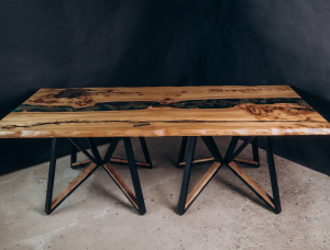 Elm Table top 50 mm x 1000 mm x 2000 mm