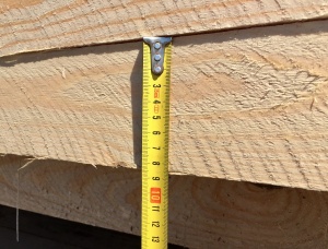 80 mm x 250 mm x 6000 mm KD R/S  Spruce-Pine (S-P) Lumber