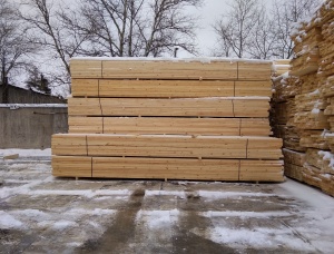 Lumber KD Spruce 50 mm x 100 mm x 6 m