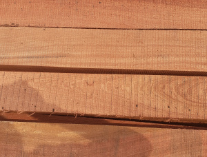 100 mm x 100 mm x 5000 mm AD S4S  Azobé (Bongossi, Ekki) Lumber