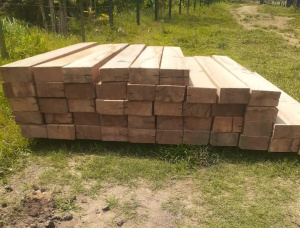 1 1/4 in. x 5 1/2 in. x 8 ft. Heat Treated Roble Morado (Chilean Oak, South-American Oak) Lumber