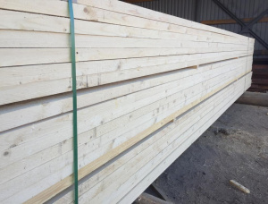 50 mm x 100 mm x 6000 mm KD R/S Heat Treated Spruce-Pine (S-P) Lumber