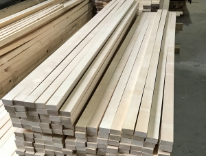 22 mm x 43 mm x 3000 mm Hitzebehandelt Lamelle Birke KD