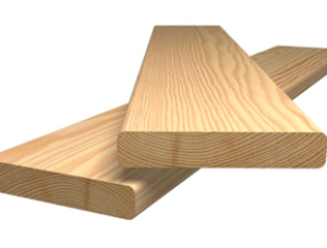 KD Siberian Larch Square Edge Board 20 mm x 150 mm x 1000 mm