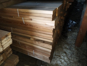 KD Meleze de Siberie Square Edge Board 28 mm x 90 mm x 6000 mm