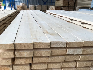 47 mm x 200 mm x 6000 mm KD R/S Heat Treated European spruce Lumber