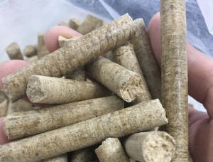 Rice husk pellets 6 mm x 70 mm