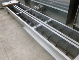 Шнековый транспортёр из нержавеющей стали