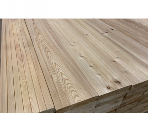 Siberian Larch Anti-slip decking KD 28 mm x 145 mm x 6000 mm