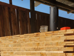 Eucalyptus Pallet timber 15 mm x 70 mm x 1.2 m