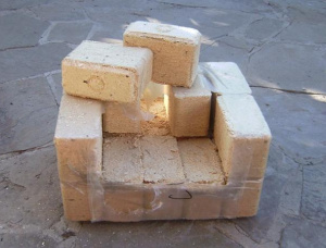 RUF Wood Briquettes 60 mm x 100 mm x 150 mm