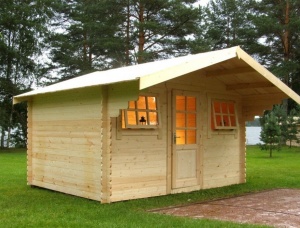 Dry Timber Wall Prefab Garden Cabins (house kits)