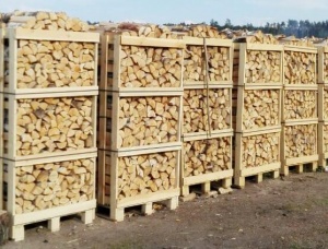 Gewürztes Brennholz Eiche 70 mm x 250 mm