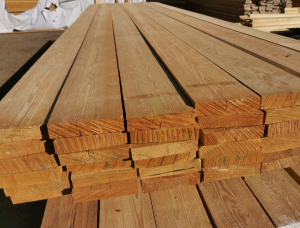 50 mm x 150 mm x 3000 mm KD R/S  Siberian Larch Lumber