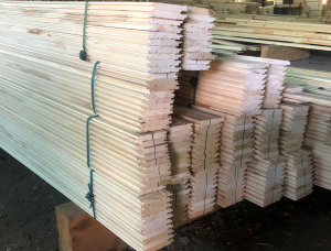 50 mm x 150 mm x 6000 mm KD S4S Heat Treated Spruce-Pine-Fir (SPF) Lumber