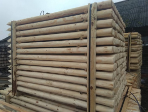 Acacia Poles 80 mm x 2 m