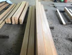 Siberian Larch Deck board 35 mm x 155 mm x 6000 mm