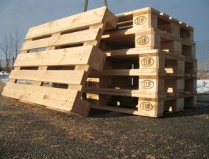 Douglas Fir EPAL Euro pallet 1200 mm x 800 mm x 150 mm