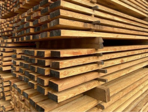 50 mm x 200 mm x 4000 mm AD R/S  Siberian Larch Lumber