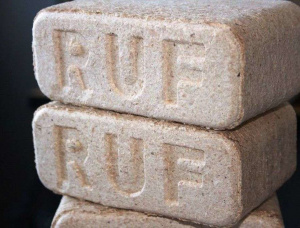 RUF Wood Briquettes 90 mm x 60 mm x 150 mm