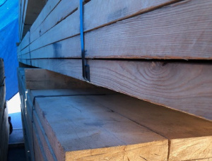 32 mm x 150 mm x 6000 mm GR S4S  Siberian Larch Lumber