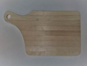 Silver Birch Rectangular Wood Cutting Board 400 mm x 220 mm x 8 mm