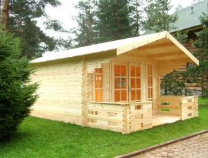 Dry Timber Prefab Garden Cabins (Design)