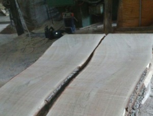 32 mm x 250 mm x 4000 mm Oak Flitch