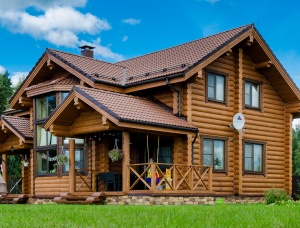 Cylinder Log Prefab Homes (Cub.Mtr)