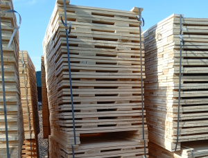 貨盤木材 欧洲落叶松 22 mm x 98 mm x 1200 m